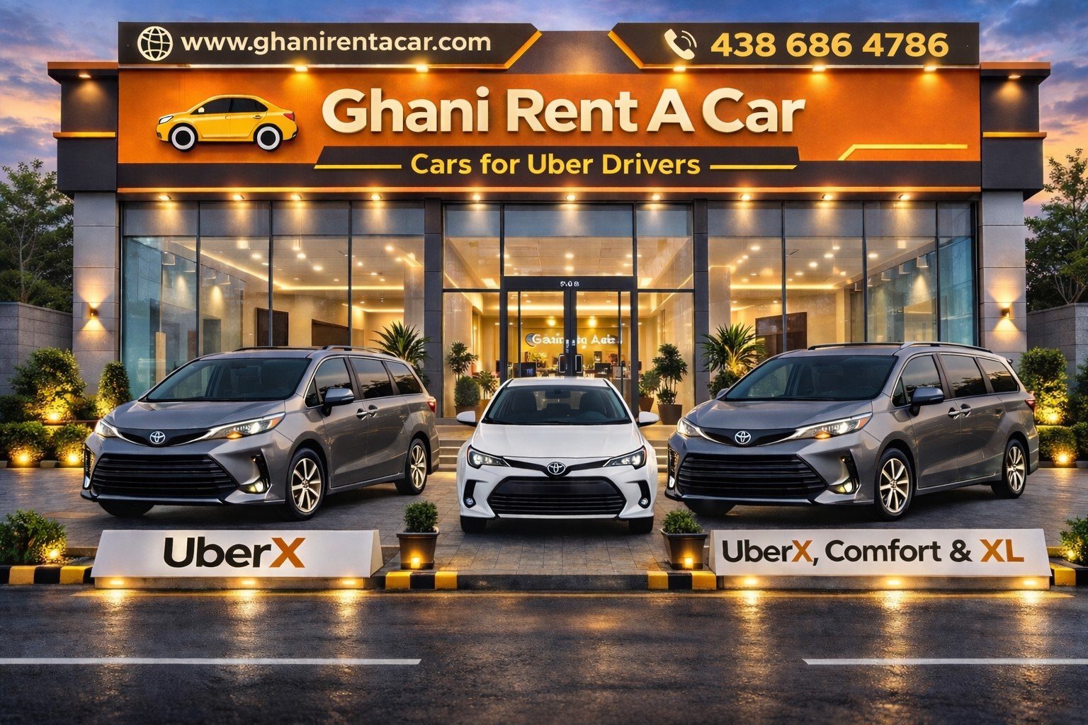 Ghani Rent A Car Showroom